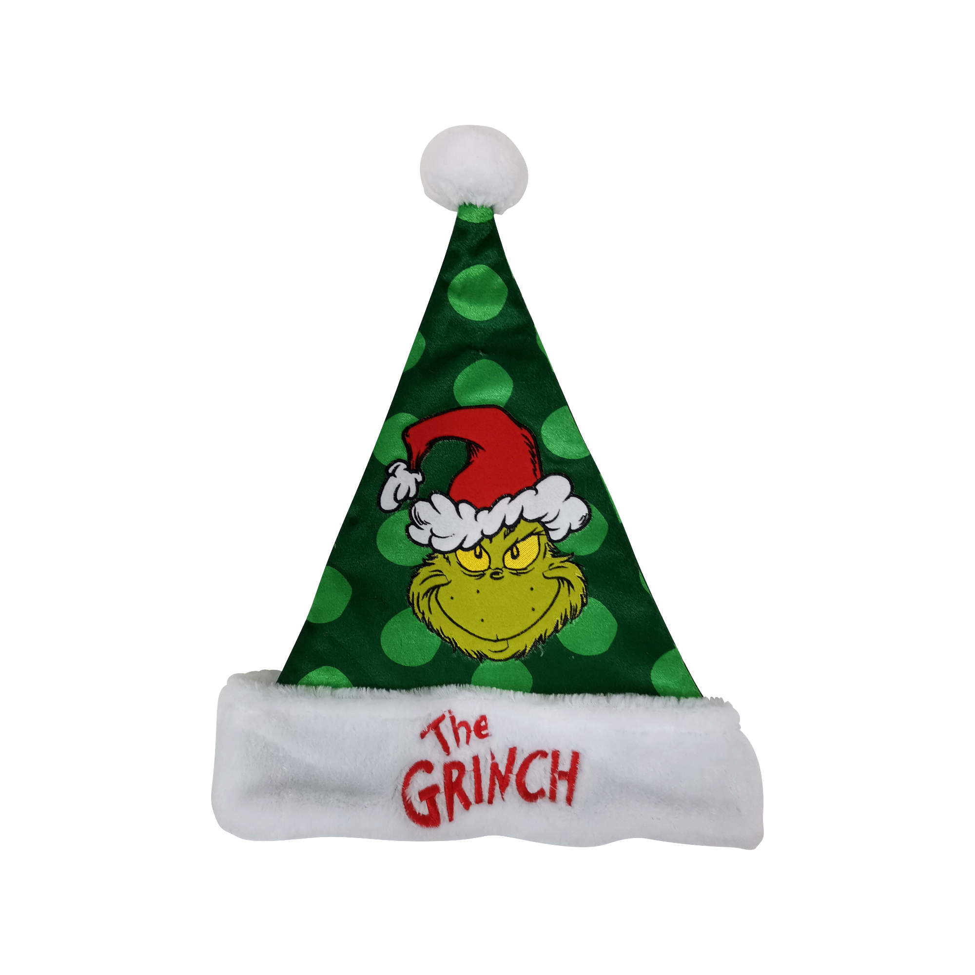 The Grinch Green Dots Christmas Hat