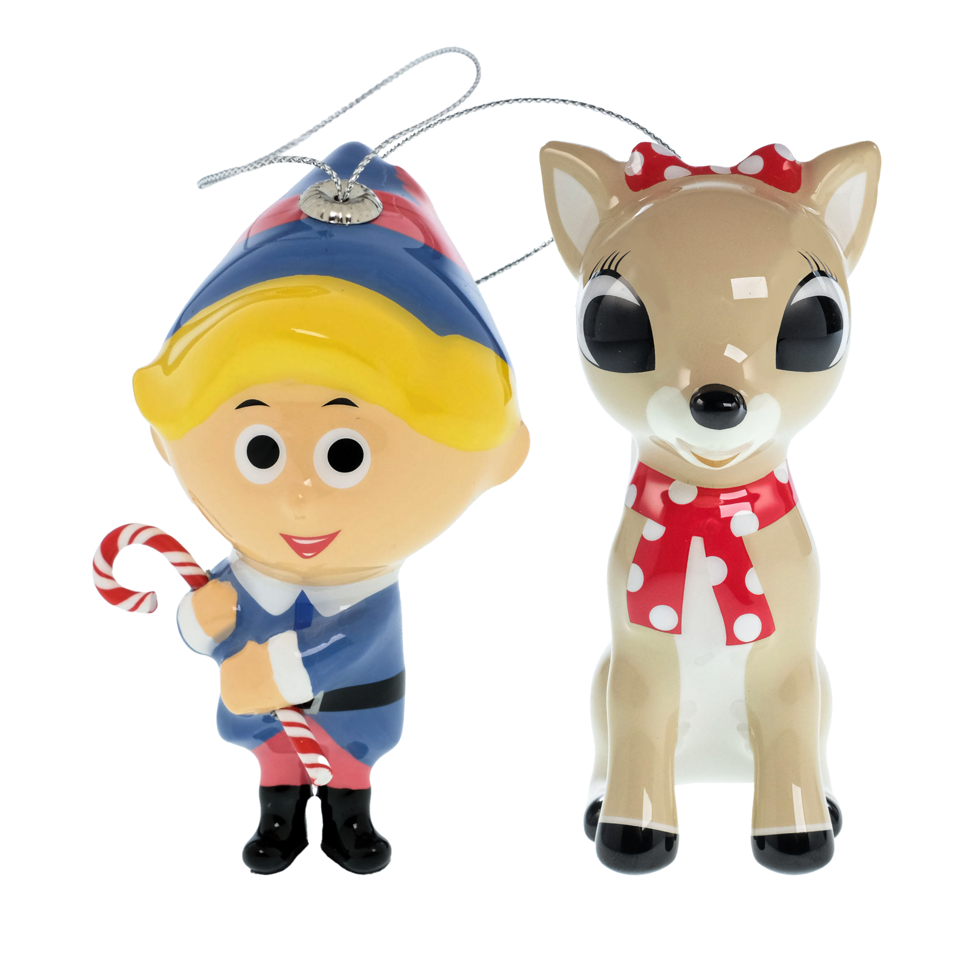 Hermey and Clarice Ornaments 2-Pack