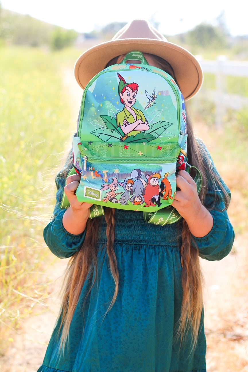 Disney Peter Pan 13-inch Nylon Backpack