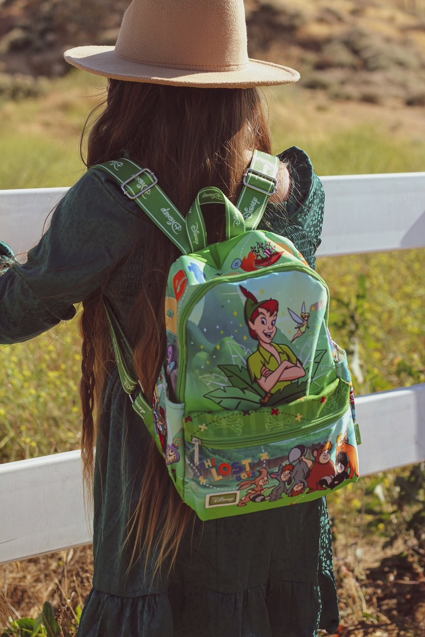 Disney Peter Pan 13-inch Nylon Backpack