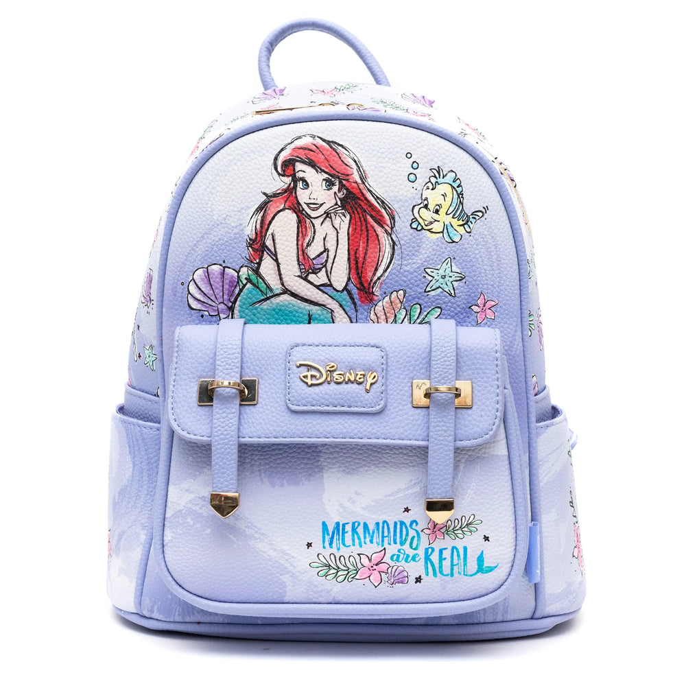 Little mermaid backpack purse discount