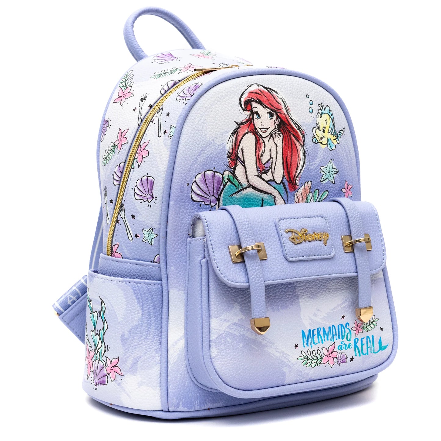
                  
                    The Little Mermaid - Ariel WondaPop 11" Vegan Leather Fashion Mini Backpack
                  
                