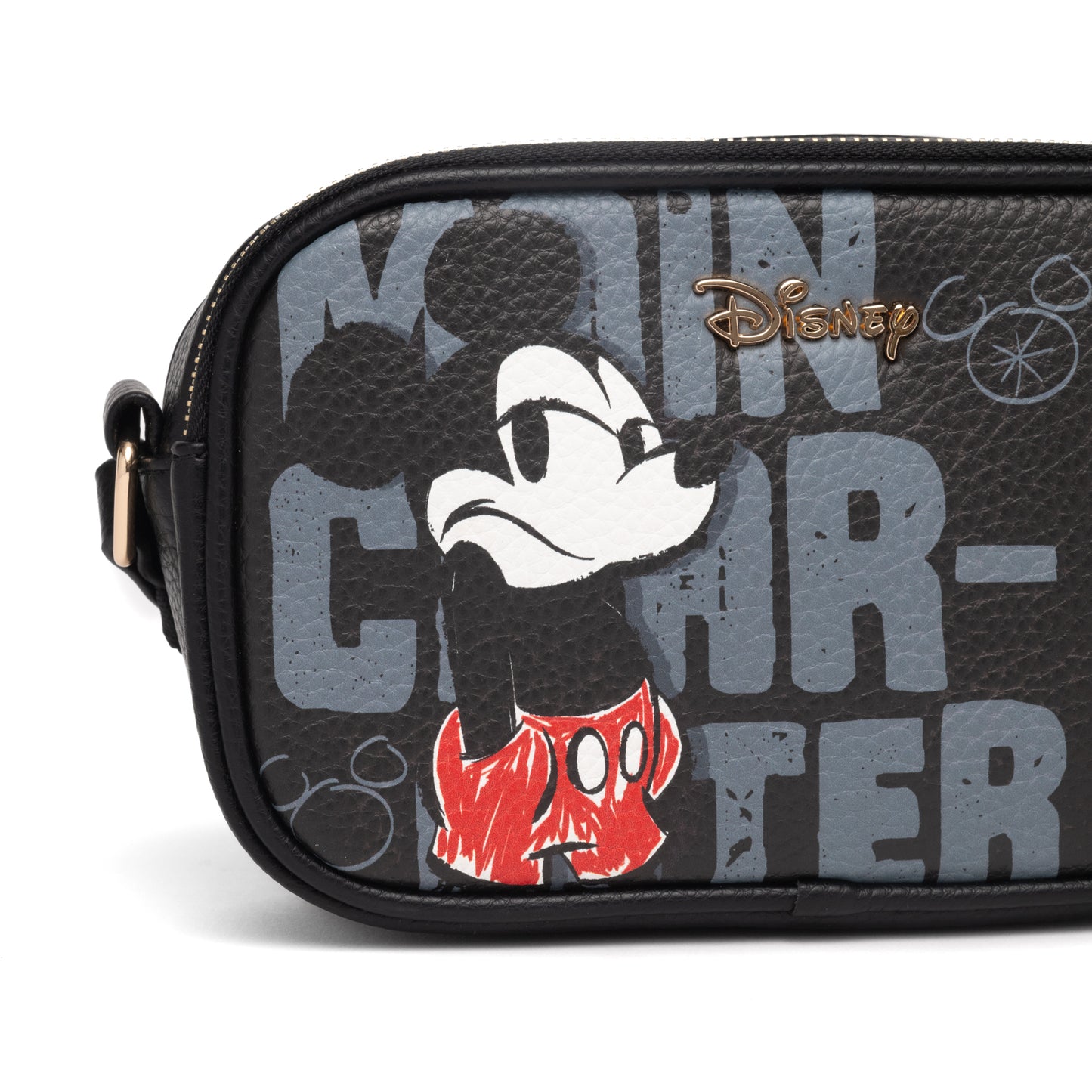 
                  
                    WondaPop Mickey and Minnie Mouse Double Zipper Crossbody/Shoulder Bag
                  
                