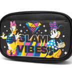 WondaPop Minnie Mouse Glam Double Zipper Crossbody/Shoulder Bag