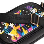 WondaPop Minnie Mouse Glam Double Zipper Crossbody/Shoulder Bag