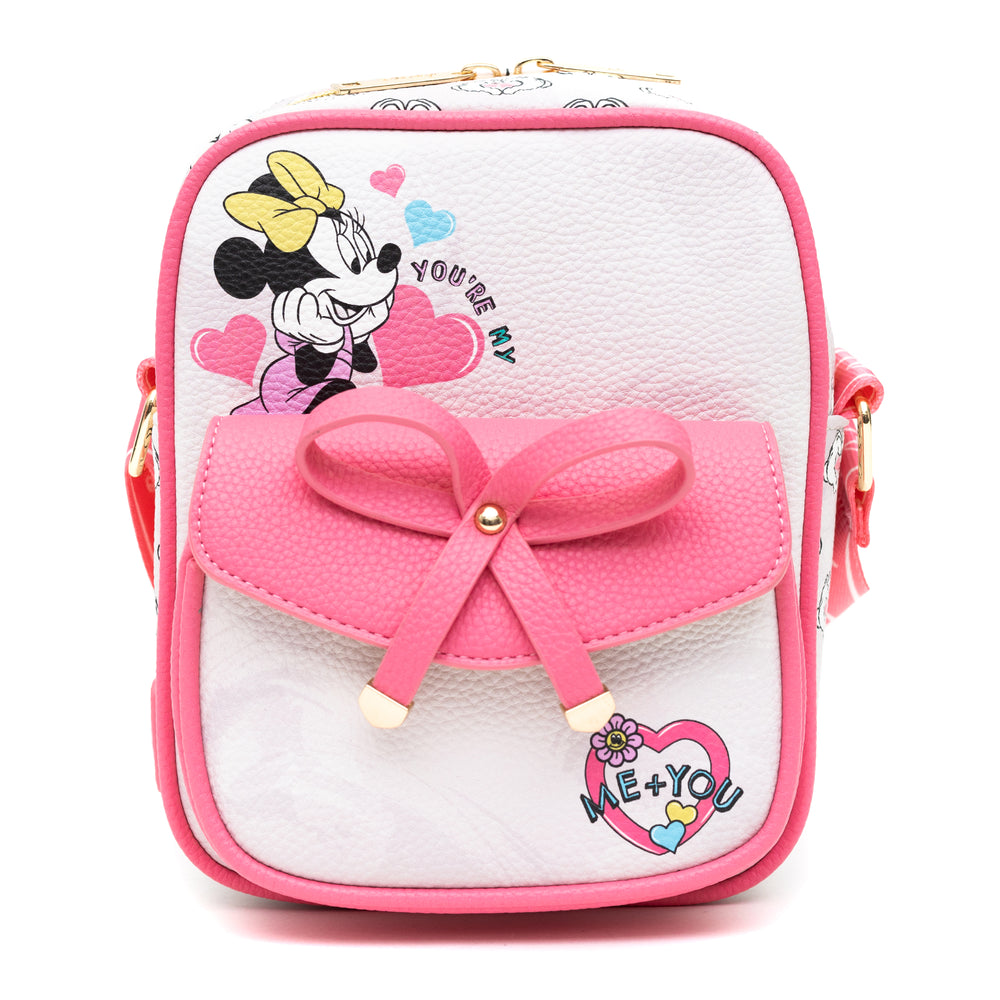 Minnie Mouse Girl's Crossbody Handbag Purse - Walmart.com
