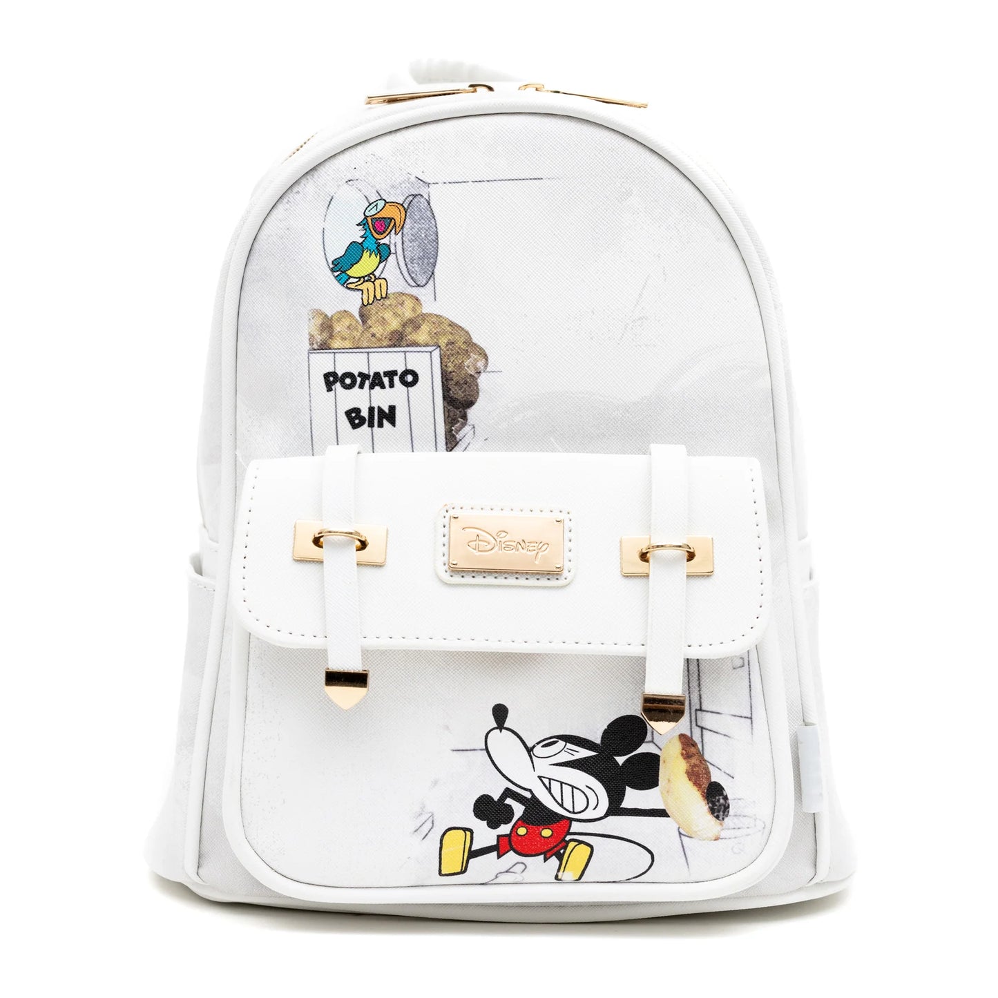 White mickey top mouse backpack