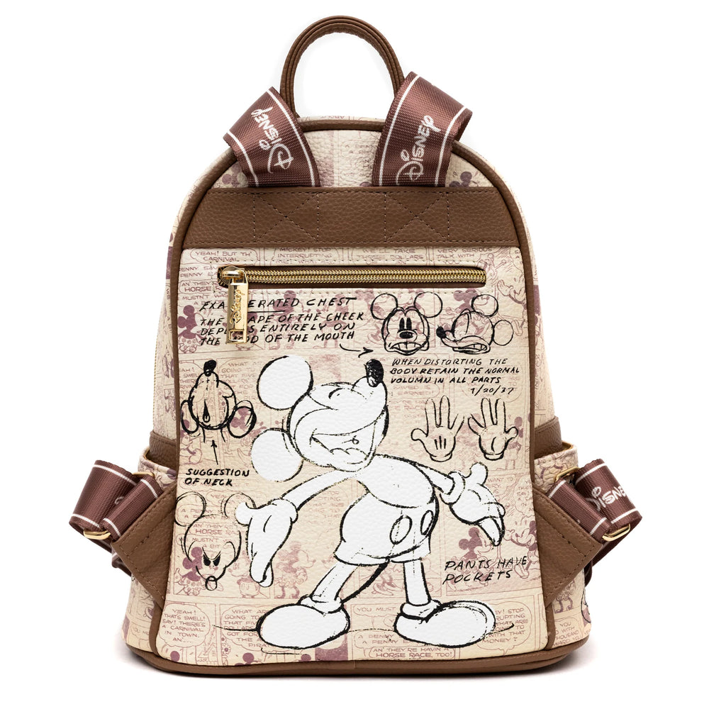 Monsters Inc. WondaPop 11 Vegan Leather Fashion Mini Backpack