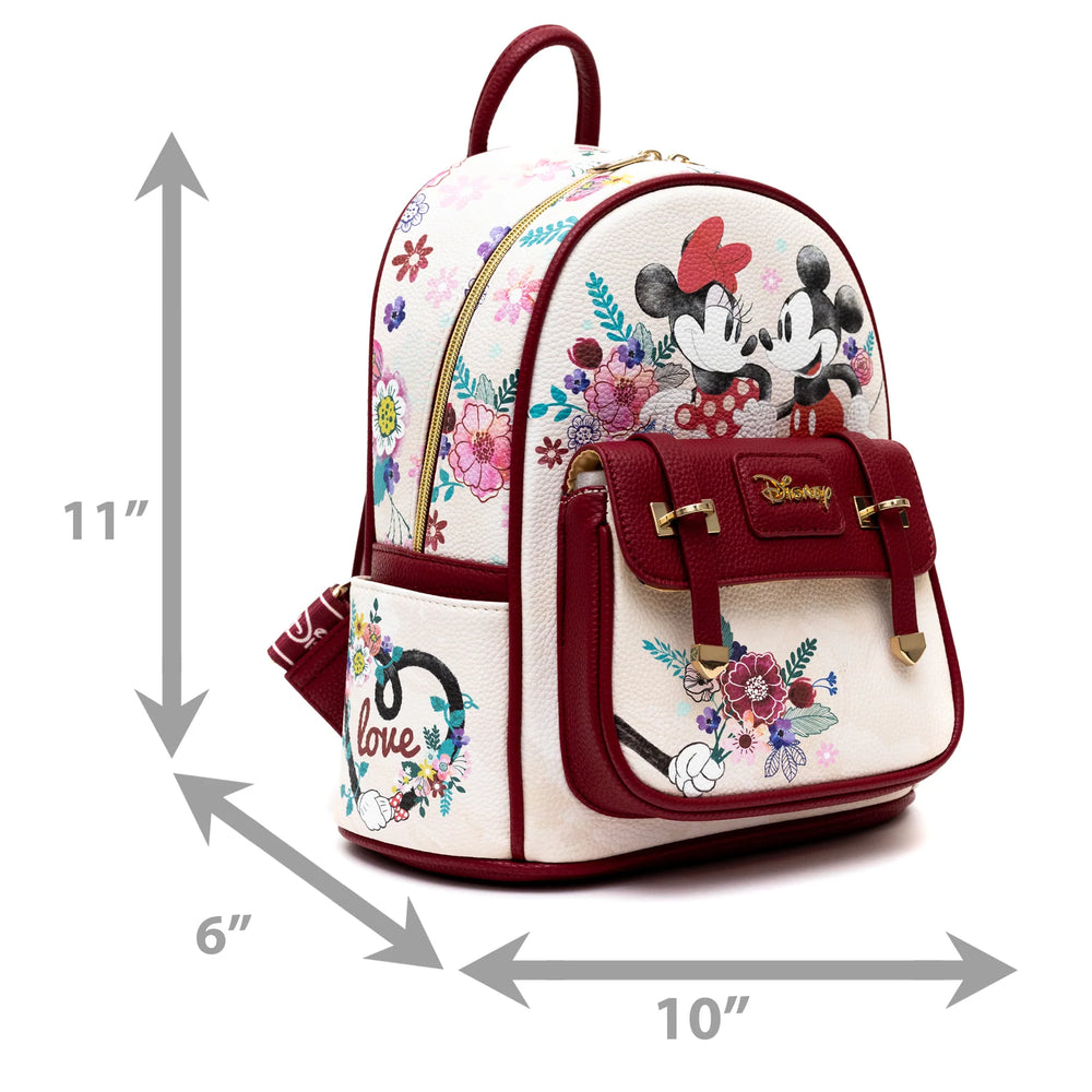 
                  
                    Mickey and Minnie Mouse WondaPop 11" Vegan Leather Fashion Mini Backpack
                  
                