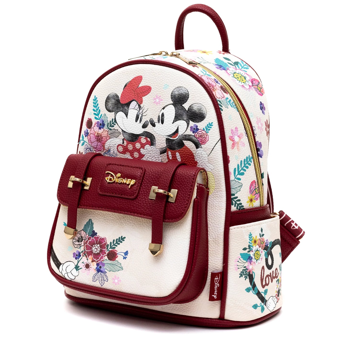 
                  
                    Mickey and Minnie Mouse WondaPop 11" Vegan Leather Fashion Mini Backpack
                  
                