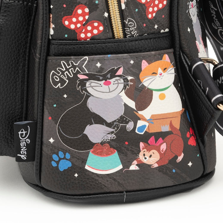 Cats of Disney WondaPop 11" Vegan Leather Fashion Mini Backpack