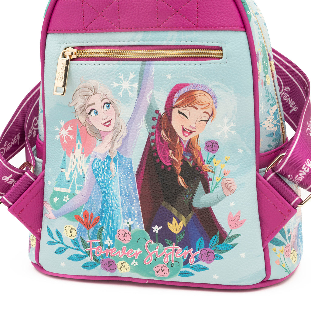 Frozen WondaPop 11" Vegan Leather Fashion Mini Backpack