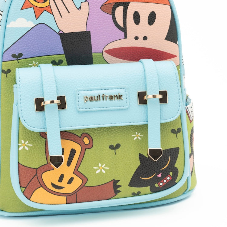 
                  
                    Paul Frank WondaPop 11" Vegan Leather Fashion Mini Backpack
                  
                