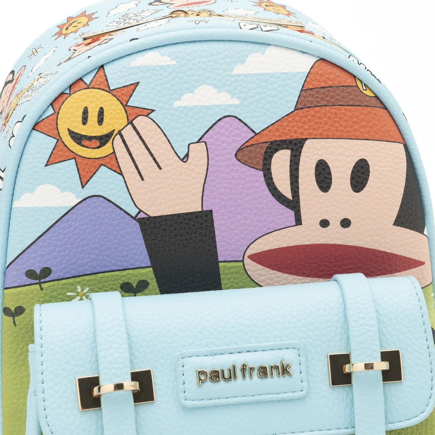 
                  
                    Paul Frank WondaPop 11" Vegan Leather Fashion Mini Backpack
                  
                
