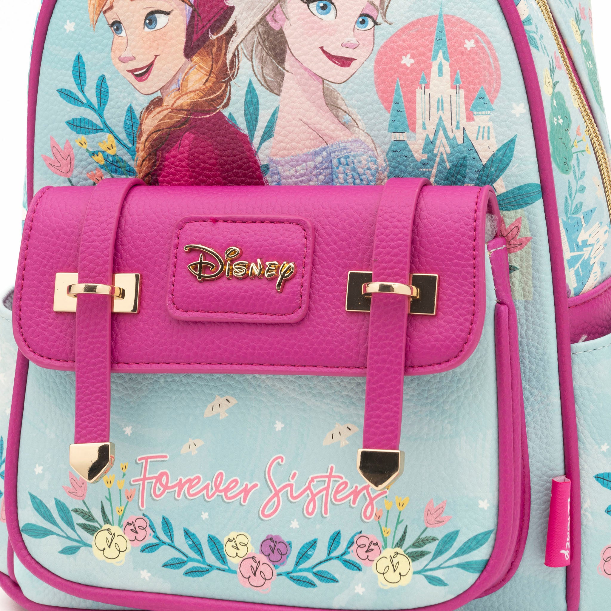 Frozen WondaPop 11" Vegan Leather Fashion Mini Backpack