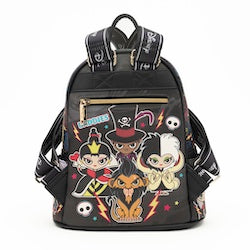 WondaPop Disney Villain Babies 11" Vegan Leather Fashion Mini Backpack