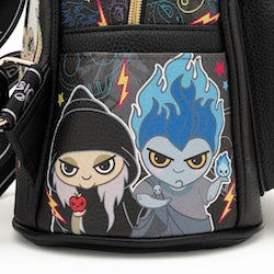 WondaPop Disney Villain Babies 11" Vegan Leather Fashion Mini Backpack