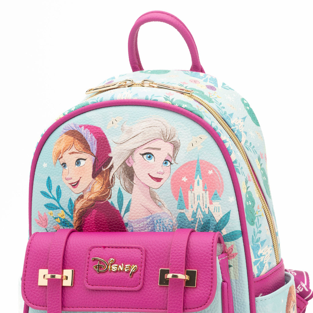 Frozen WondaPop 11" Vegan Leather Fashion Mini Backpack