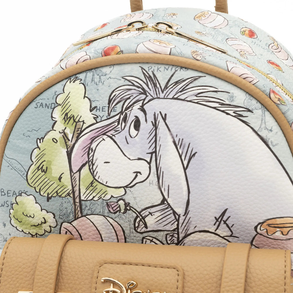 
                  
                    Winnie the Pooh -- Eeyore WondaPop 11" Vegan Leather Fashion Mini Backpack
                  
                