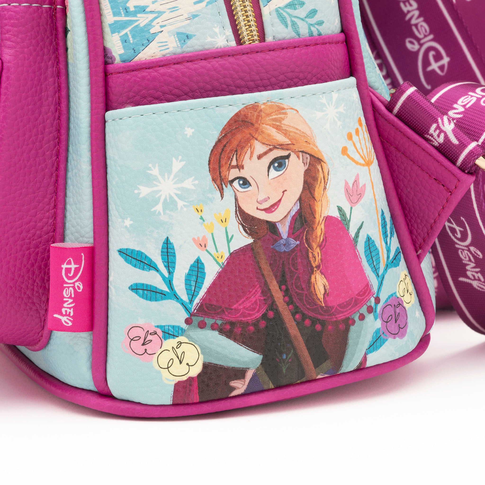 Frozen WondaPop 11" Vegan Leather Fashion Mini Backpack
