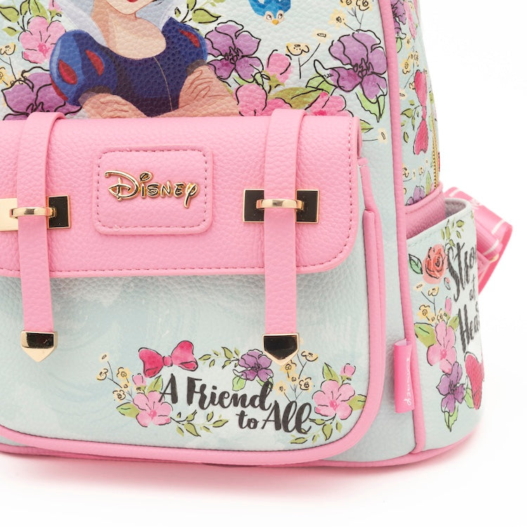 Snow White WondaPop 11" Vegan Leather Fashion Mini Backpack