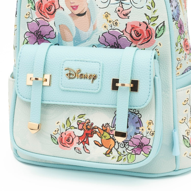 Cinderella WondaPop 11" Vegan Leather Fashion Mini Backpack