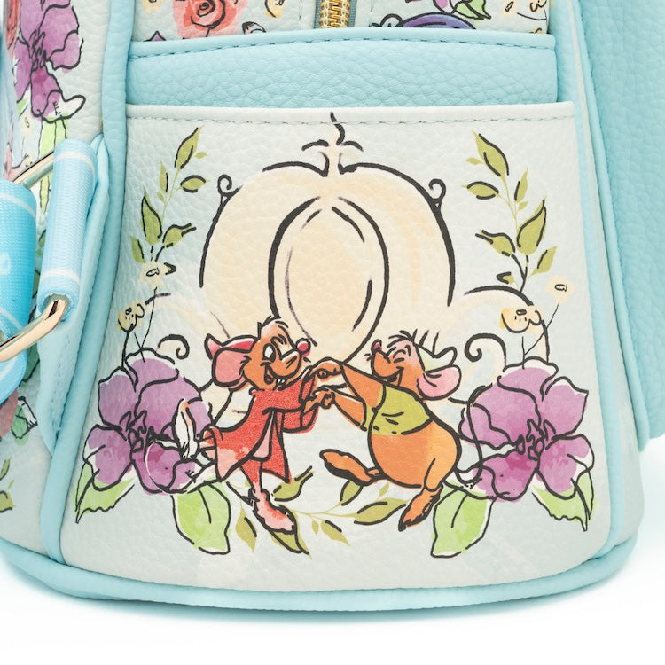 Cinderella WondaPop 11" Vegan Leather Fashion Mini Backpack