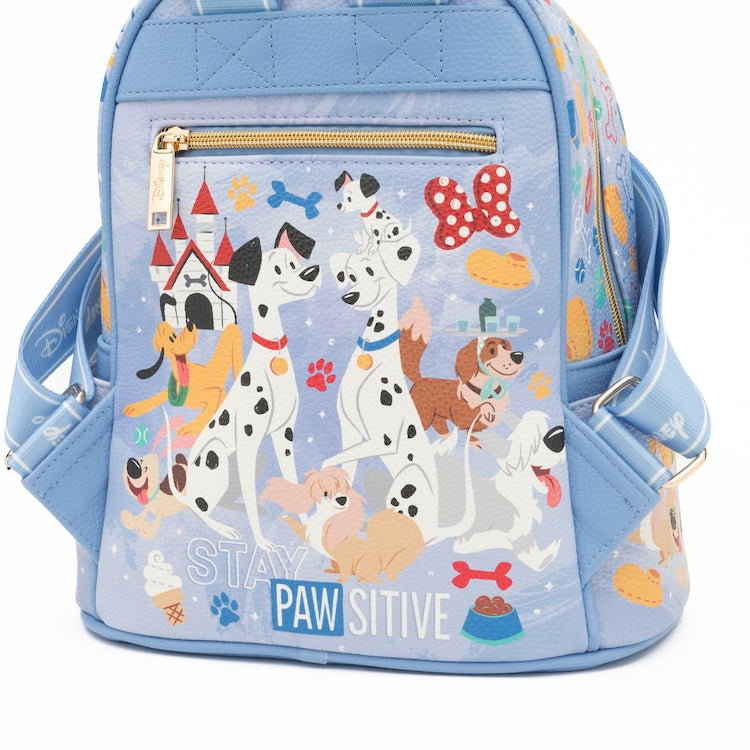 WondaPop Dogs of Disney 11" Vegan Leather Fashion Mini Backpack