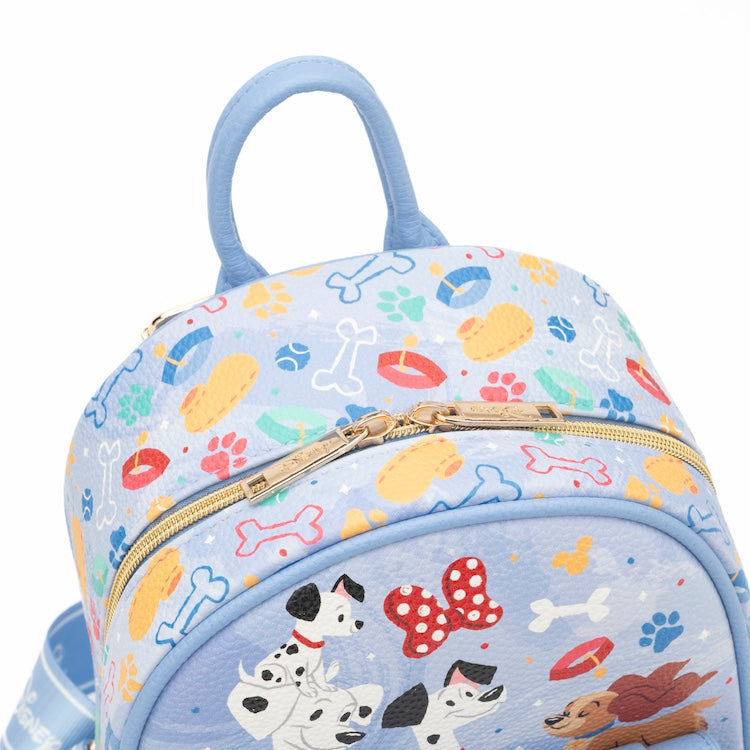 WondaPop Dogs of Disney 11" Vegan Leather Fashion Mini Backpack