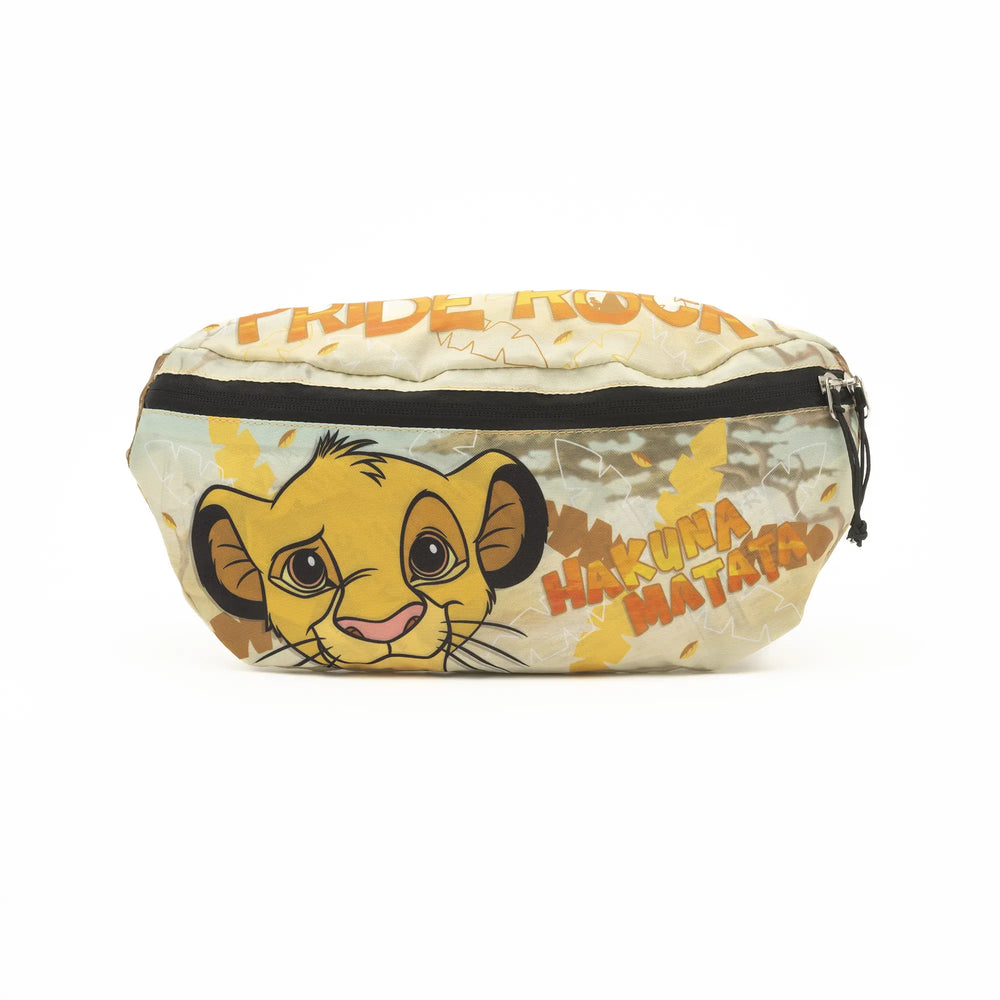 
                  
                    Disney Lion King - Simba 13-inch Nylon Backpack and Collapsible Hip Pack Bundle
                  
                