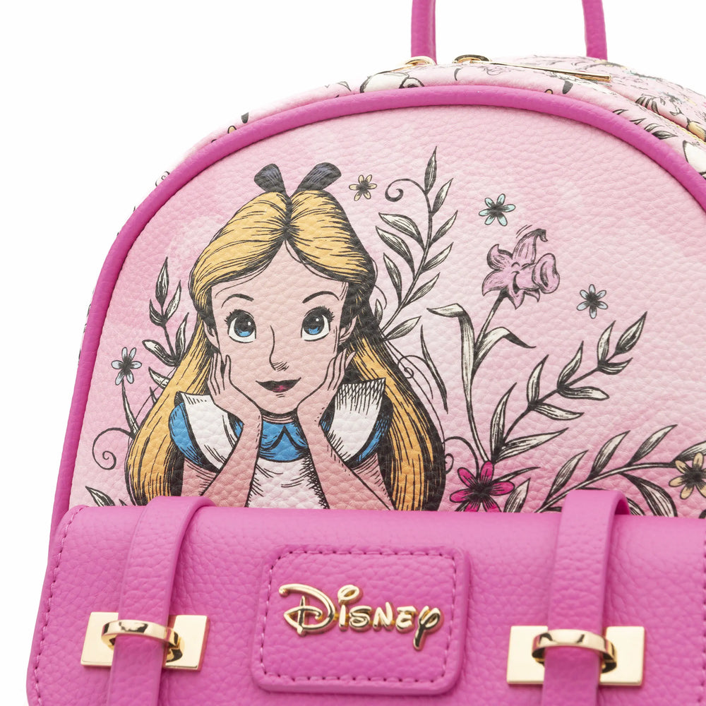 
                  
                    Alice in Wonderland WondaPop 11" Vegan Leather Fashion Mini Backpack
                  
                