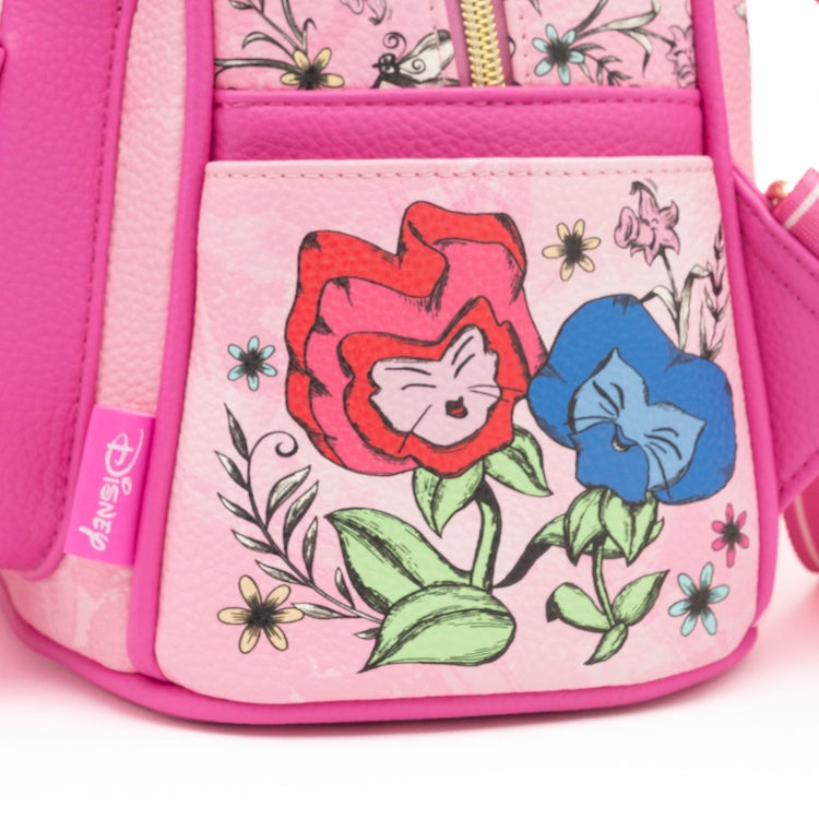 Alice in Wonderland WondaPop 11" Vegan Leather Fashion Mini Backpack