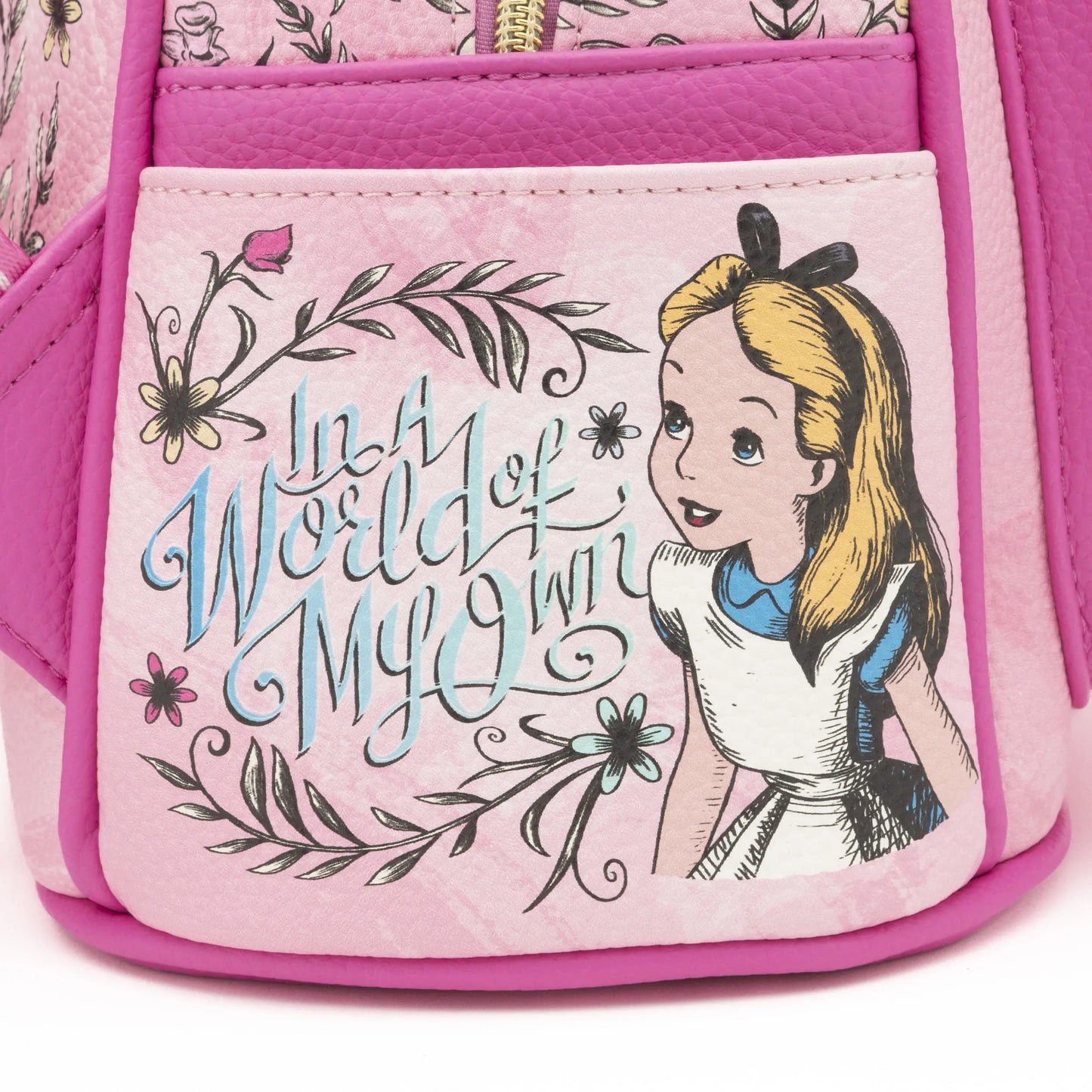 
                  
                    Alice in Wonderland WondaPop 11" Vegan Leather Fashion Mini Backpack
                  
                