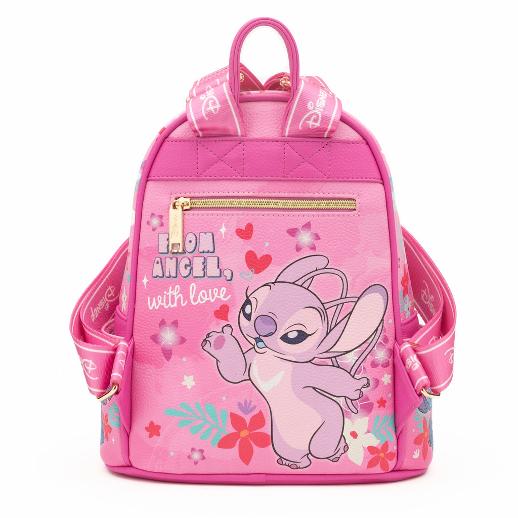 Angel from Lilo & Stitch WondaPop 11" Vegan Leather Fashion Mini Backpack