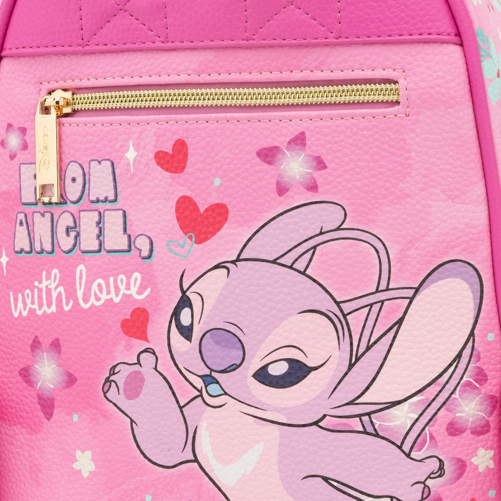 Angel from Lilo & Stitch WondaPop 11" Vegan Leather Fashion Mini Backpack