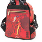Mushu from Mulan WondaPop 11" Vegan Leather Fashion Mini Backpack