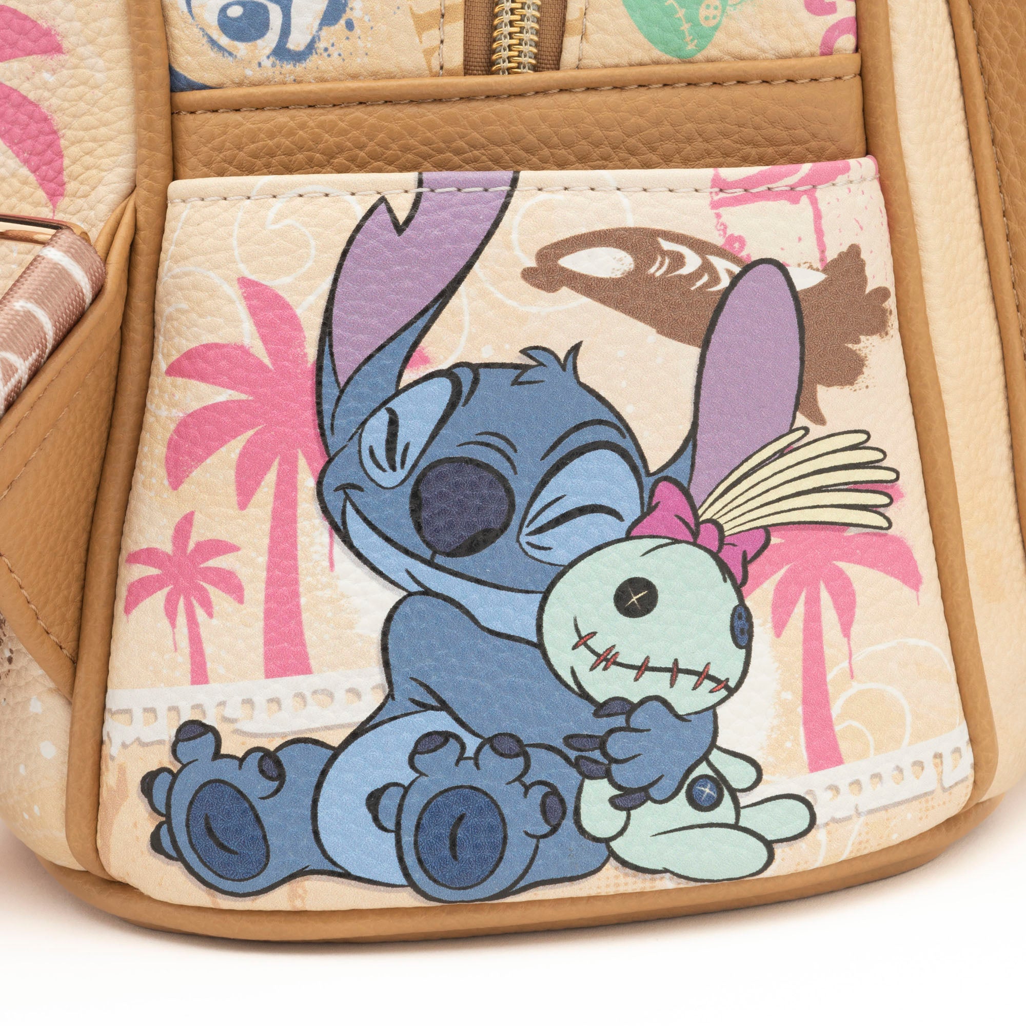 Mochila Mini Loungefly De Lilo Y Stitch: Diseño Divertido, Perfecta Para El Día A Día