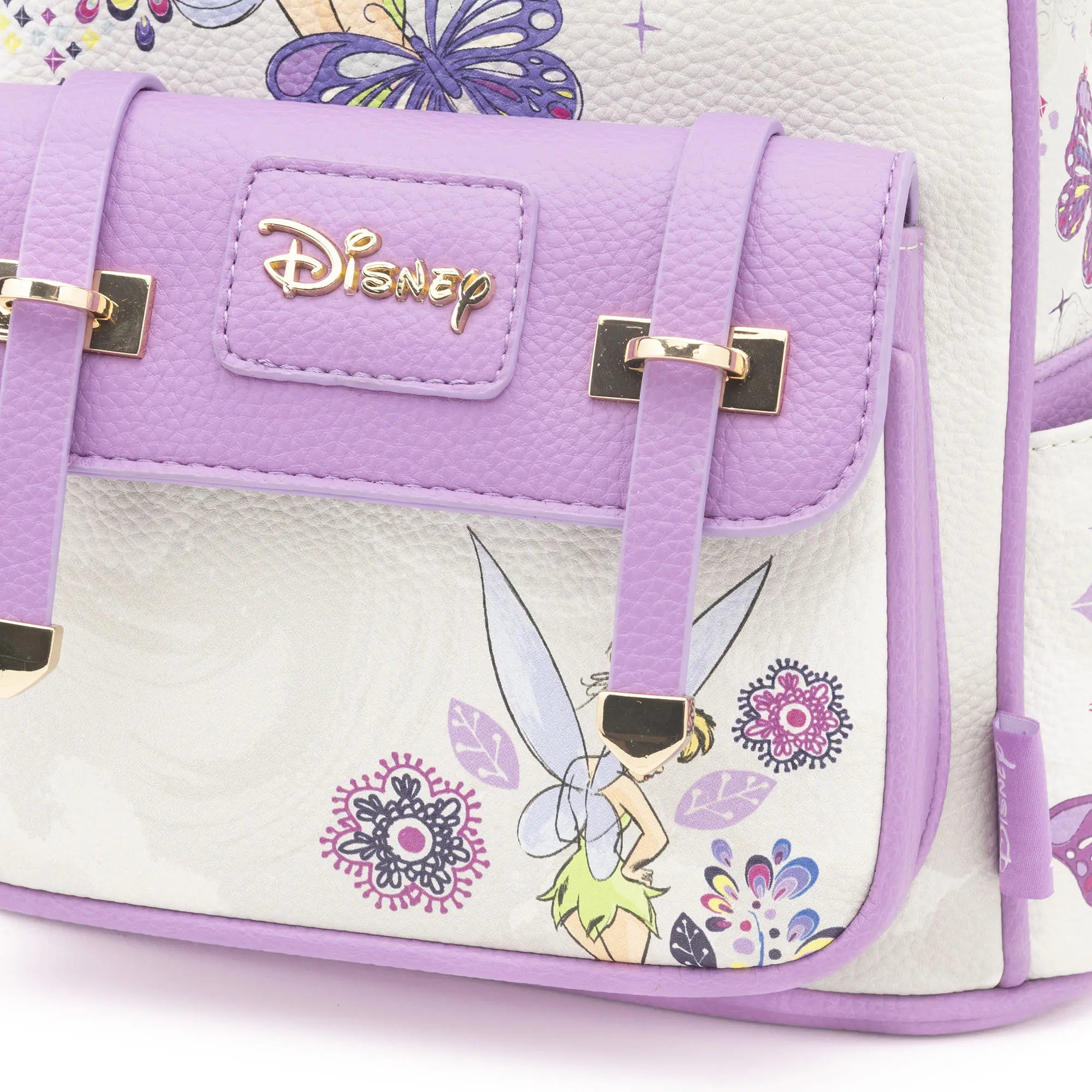 Disney Her Universe Peter Pan Tinker Bell Floral Wisteria Backpack popular Bag