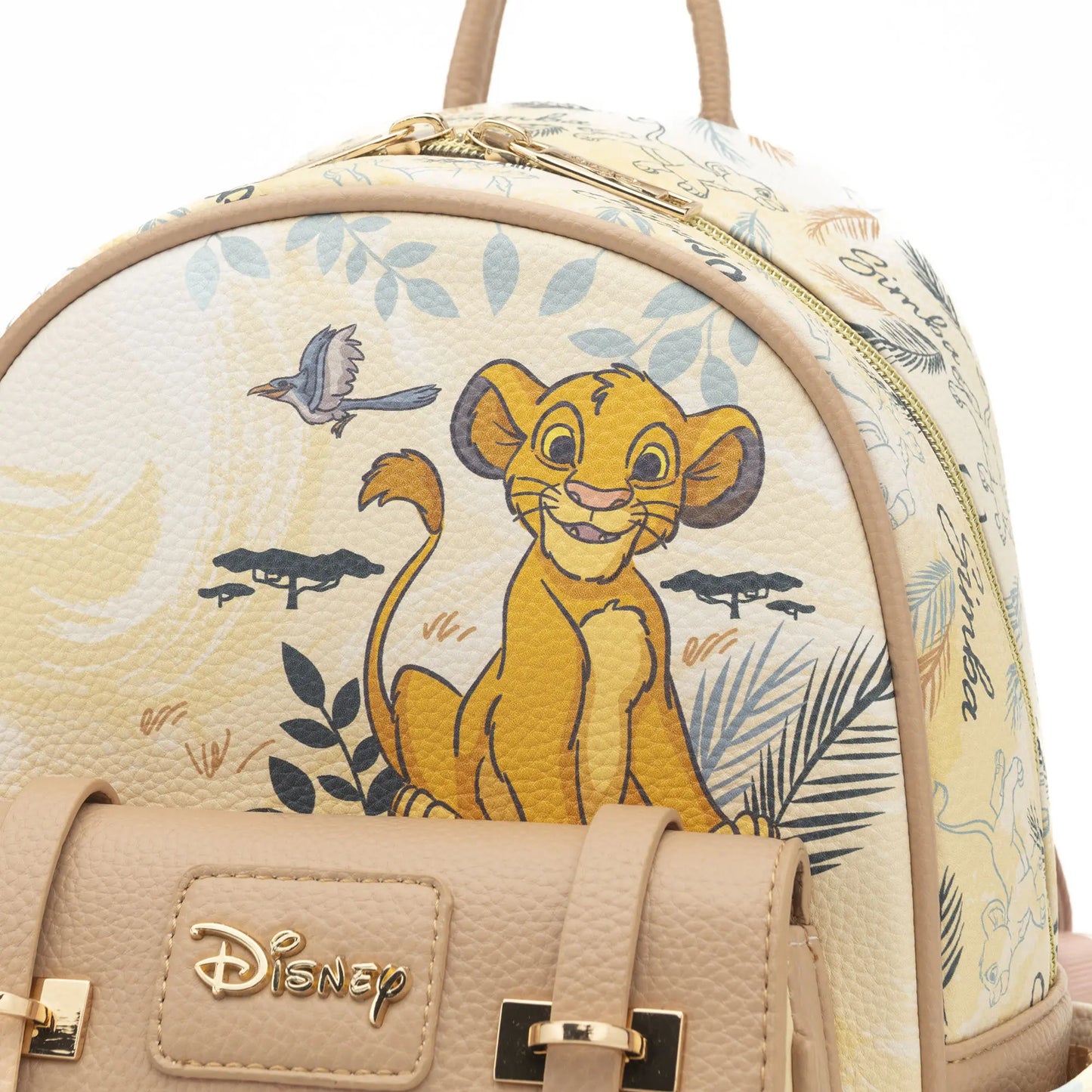 
                  
                    Disney The Lion King: Simba 11-inch Vegan Leather Mini Backpack
                  
                