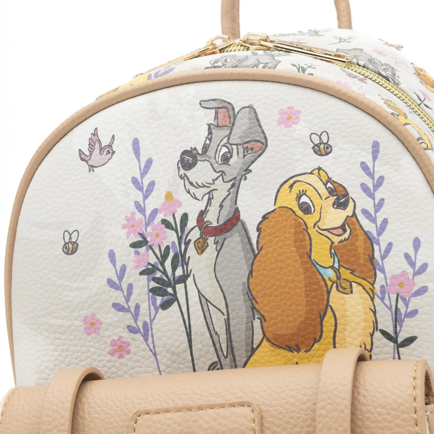 
                  
                    Disney Lady and the Tramp 11 inch Vegan Leather Mini Backpack
                  
                