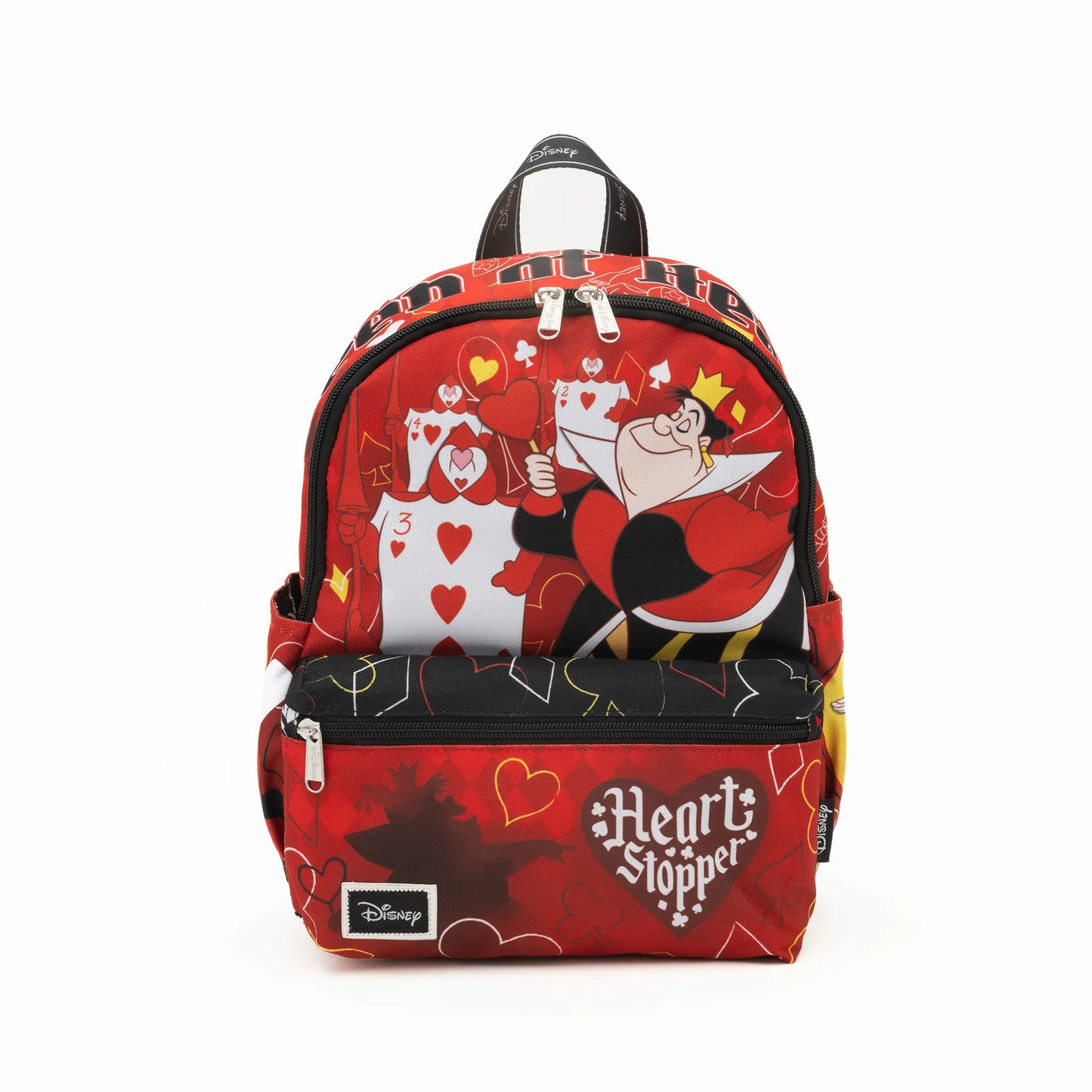 Disney Alice in Wonderland Queen of Hearts 13 inch Nylon Backpack WondaPop