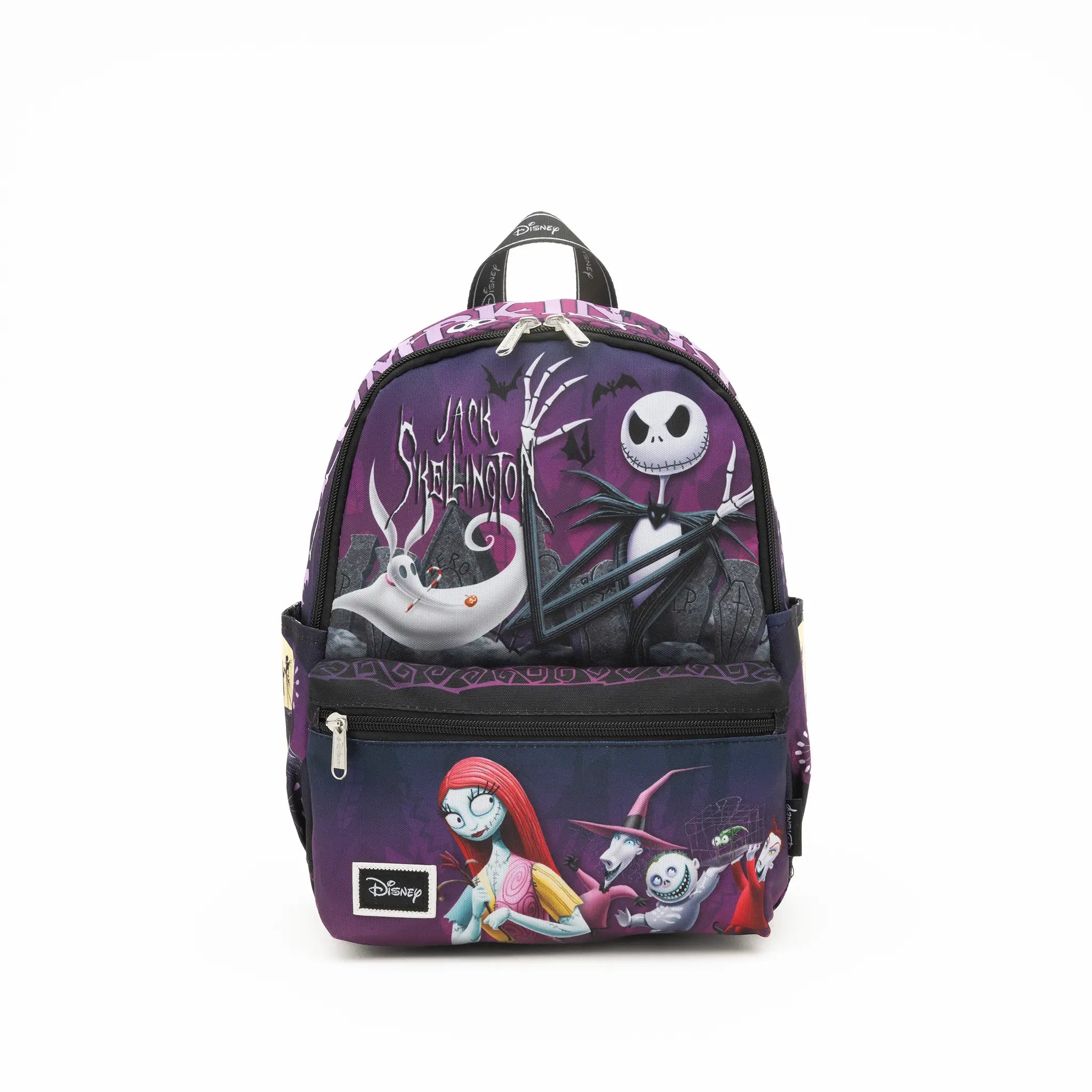 The Nightmare Before Christmas 13-inch Nylon Backpack and Packable Hip ...