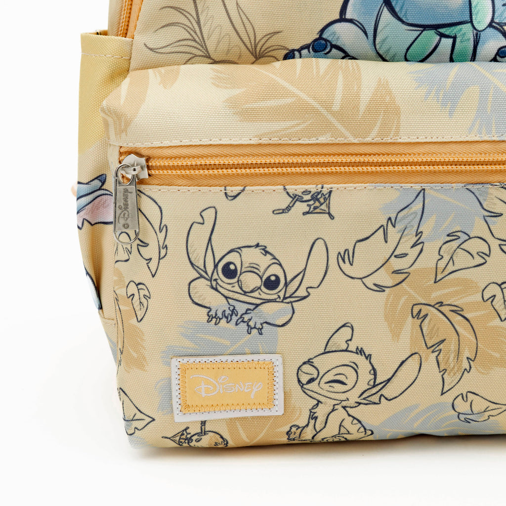 Disney Lilo and Stitch - Stitch and Scrump 13-inch Nylon Backpack
