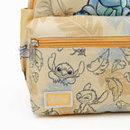 Disney Lilo and Stitch - Stitch and Scrump 13-inch Nylon Backpack