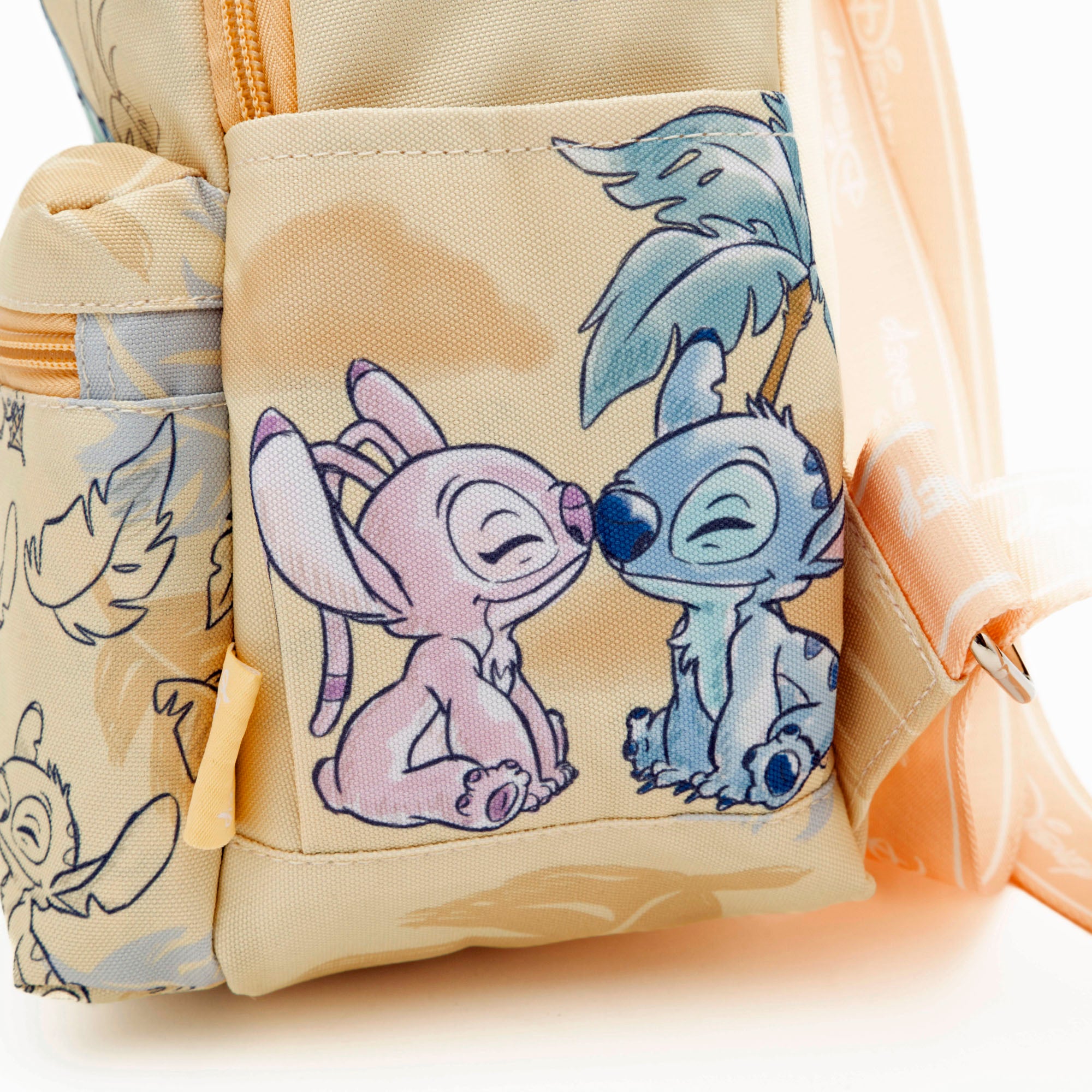 Disney Lilo and Stitch - Stitch and Scrump 13-inch Nylon Backpack