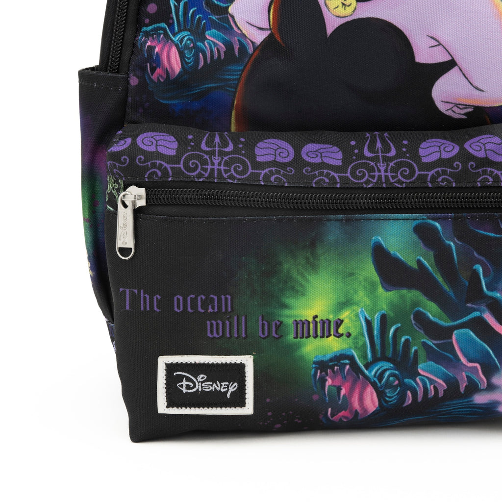 Disney Ursula 13-inch Nylon Backpack