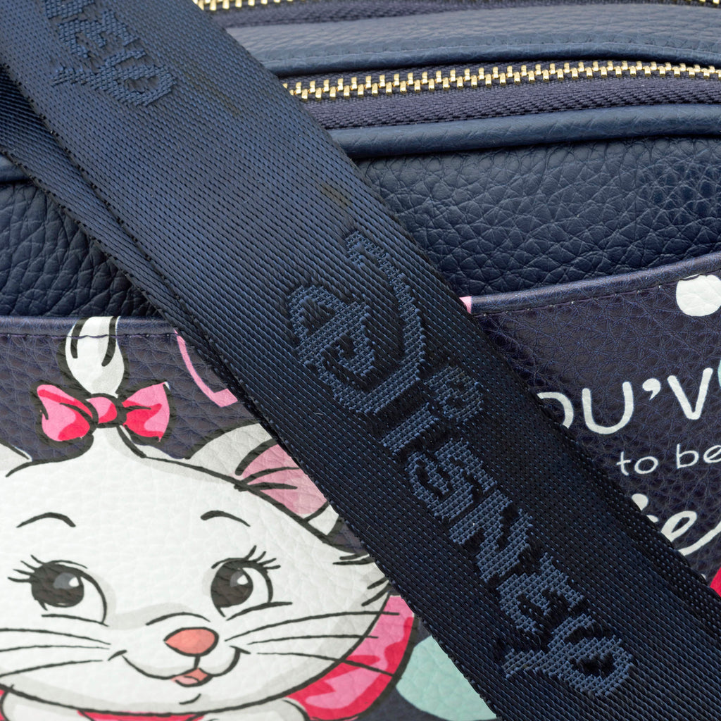 WondaPop Marie Double Zipper Crossbody/Shoulder Bag