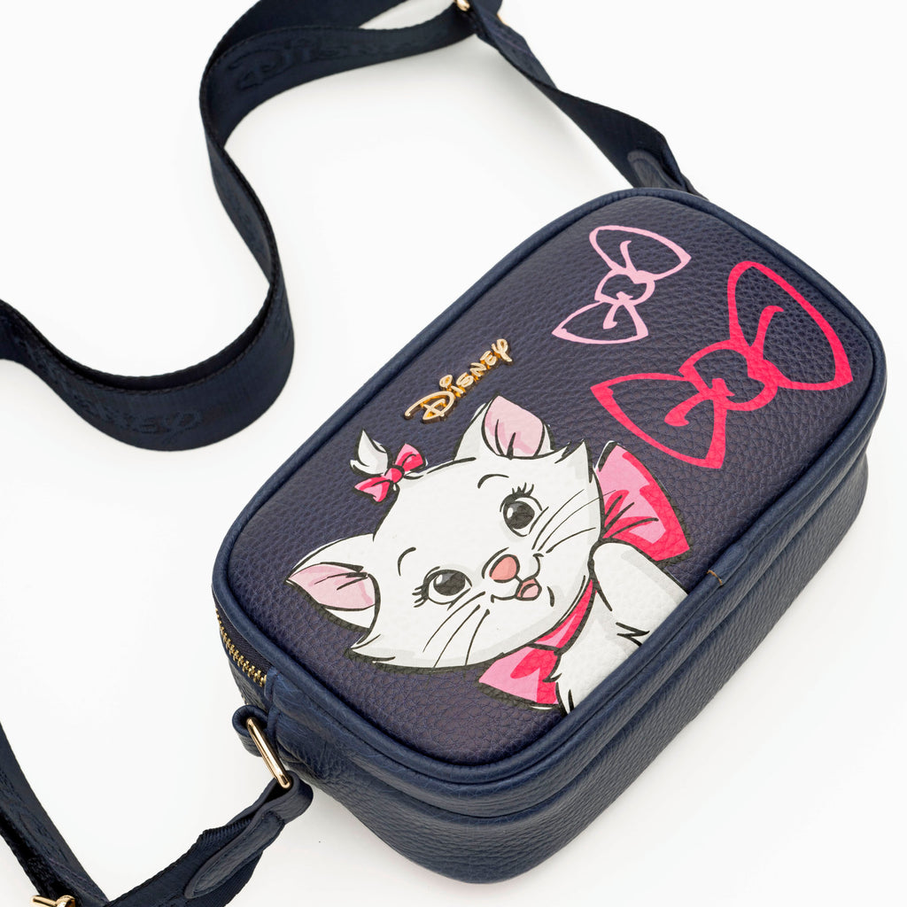 WondaPop Marie Double Zipper Crossbody/Shoulder Bag