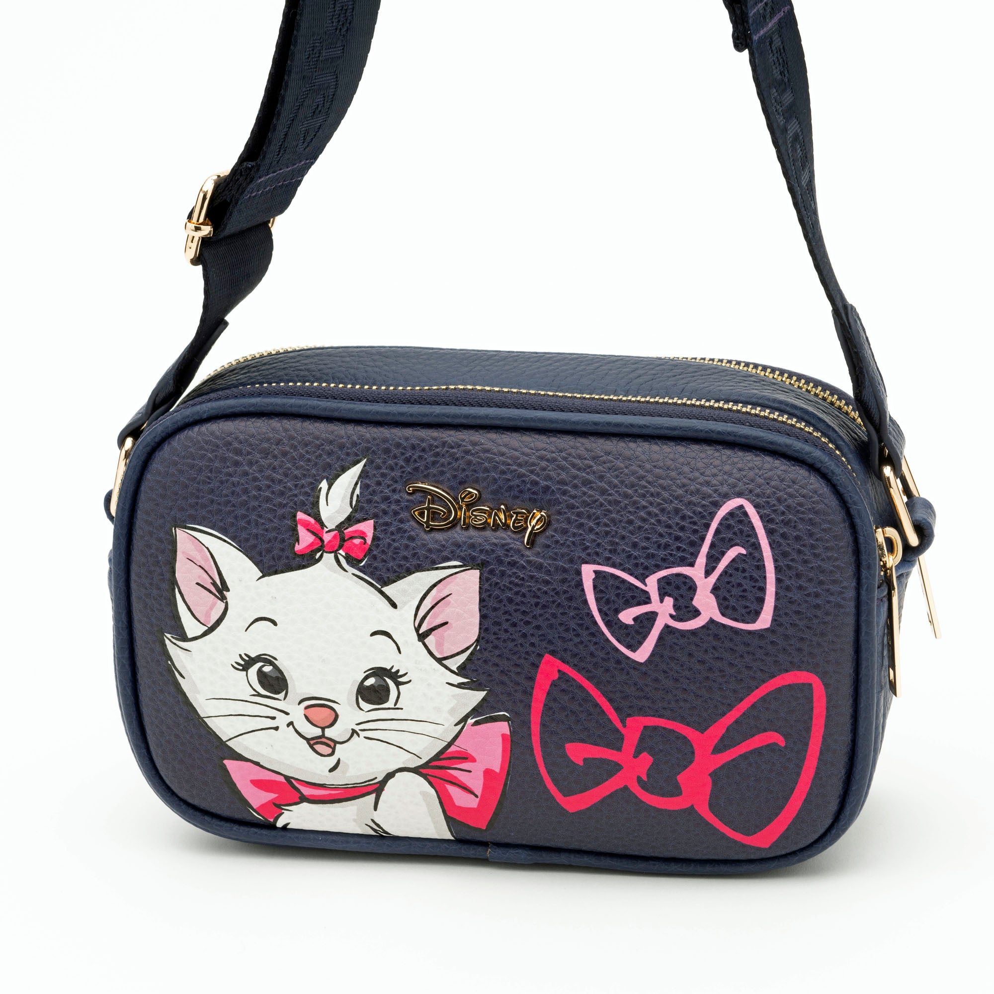 WondaPop Marie Double Zipper Crossbody/Shoulder Bag