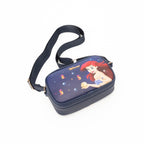 WondaPop Little Mermaid -- Ariel Double Zipper Crossbody/Shoulder Bag